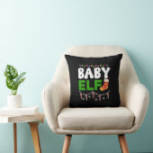 Coussin Conception de Noël de bébé elfe - 84608 (Chaise)