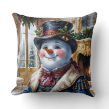 Conception de Noël de Snowman victorien
