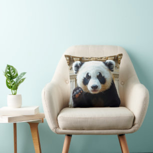 Coussin Conception de Panda qui agite