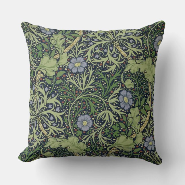 Coussin Conception de papier peint d'algue, imprimée par (Recto)