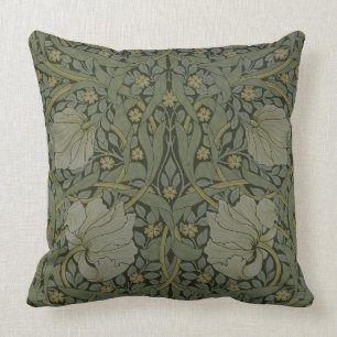 Coussin Conception de papier peint de "mouron", 1876
