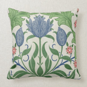 Coussin Conception de papier peint floral