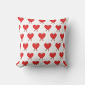 Coussin Conception de personnage d'amour mignon en forme d (Recto)