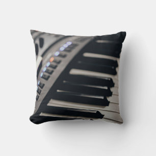 Coussin Conception de piano mignonne