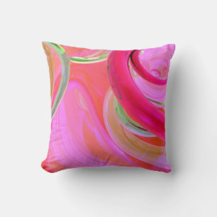 Coussin Conception de réflexion abstraite