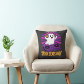 Coussin Conception de rythmes Halloween DJ fantôme effraya (Chaise)