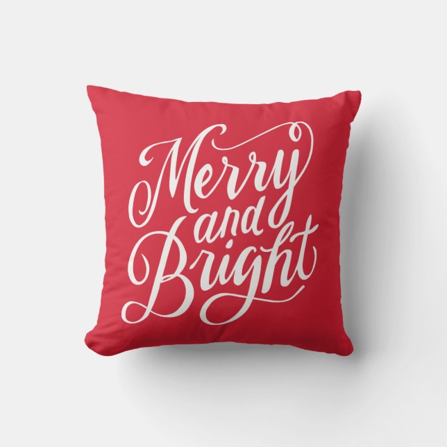 Coussin Conception de scripts Joyeux et Lumineux (Recto)