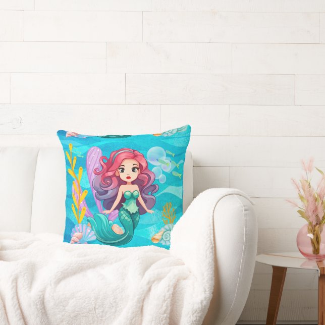 Coussin Conception de sirène mystique (Canapé)
