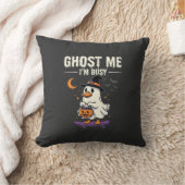 Coussin Conception de skateboard Canard Fantôme Halloween_ (Couverture)