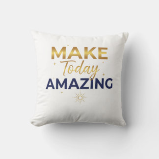 Coussin Conception de soleil marine or Make Today Amazing