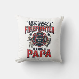 Coussin Conception de t-shirt avec gravure vintage Papa po