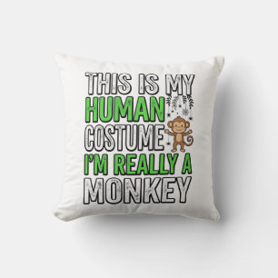 Coussin Conception de T-shirt Halloween Costume Humain Sin