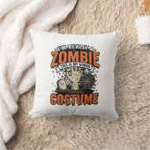 Coussin Conception de T-shirt Halloween Costume Zombie Vin (Couverture)