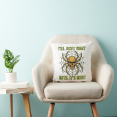 Coussin Conception de T-Shirt Halloween drôle de crâne vin (Chaise)