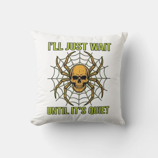 Coussin Conception de T-Shirt Halloween drôle de crâne vin (Recto)