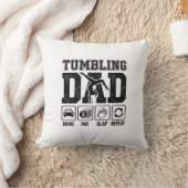 Coussin Conception de T-shirt Tumbling Dad Drive Pay Clap  (Couverture)