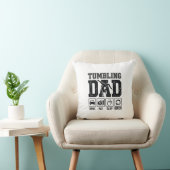 Coussin Conception de T-shirt Tumbling Dad Drive Pay Clap  (Chaise)