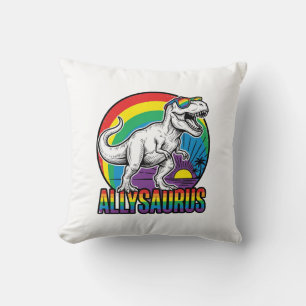 Coussin Conception de T-Shirt Vintage Allysaurus Dinosaure