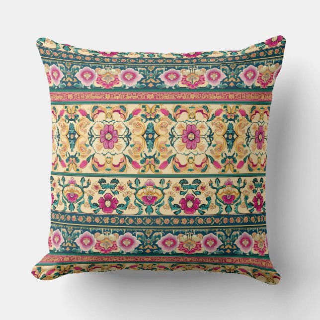 Coussin Conception de tapis chinois (Recto)