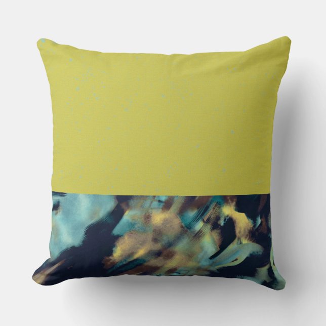 Coussin Conception de texture abstraite moderne (Recto)