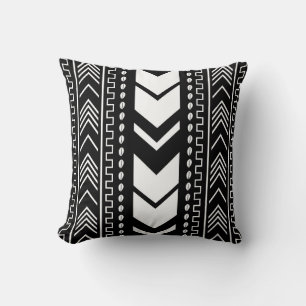 Coussin Conception de tissu de Bogolan en toile de boue af