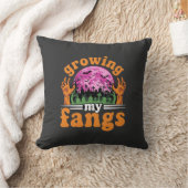 Coussin Conception de vampire Halloween Croissance de mes (Couverture)