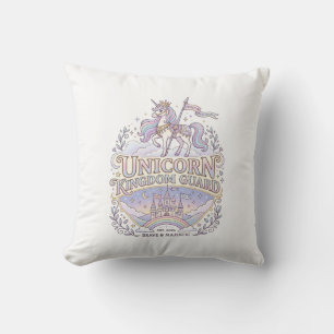 Coussin Conception de vecteur de cadeau de licorne Wanderl