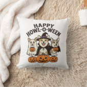 Coussin Conception de vecteur de chien de Halloween de Cor (Couverture)