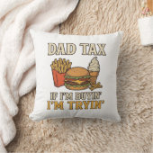 Coussin Conception de vecteur de citation de papa de nourr (Couverture)