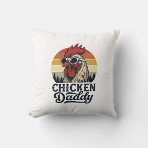 Coussin Conception de vecteur de coucher de soleil vintage