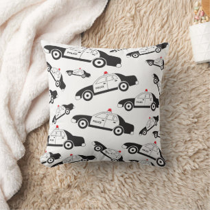 Coussin Conception de voiture de la police de jouets