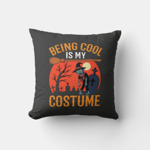 Coussin Conception de zombie de costume étant cool pour Ha