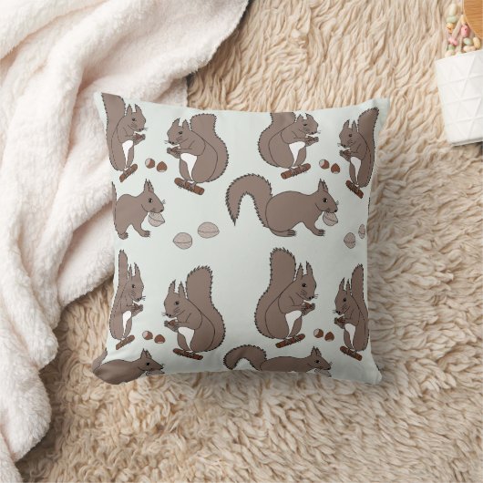 Coussin Conception d'écureuil (Couverture)