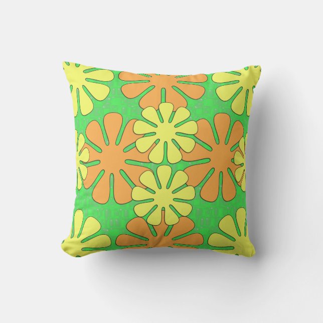 Coussin Conception des fleurs (Recto)
