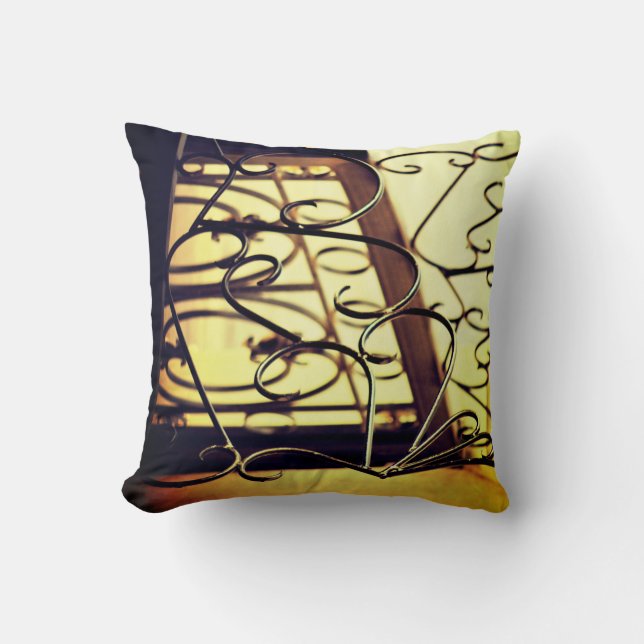 Coussin Conception des portes en fer (Recto)