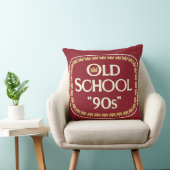 Coussin Conception d'étiquette de malt liquor Old School 9 (Chaise)