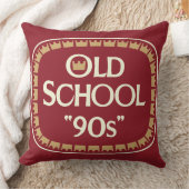 Coussin Conception d'étiquette de malt liquor Old School 9 (Couverture)