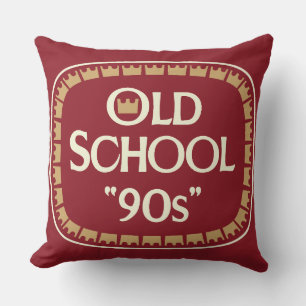 Coussin Conception d'étiquette de malt liquor Old School 9