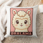 Coussin Conception d'illustration de lama mignon (Couverture)
