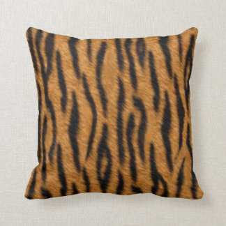 Coussin Conception d'impression de peau de tigre, motif de
