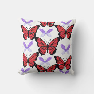 Coussin Conception d'oreiller papillon
