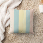 Coussin Conception d'oreiller rayé pastel (Couverture)