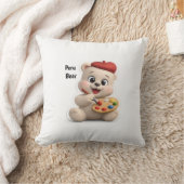 Coussin Conception d'ours en peluche adorable et mignonne (Couverture)