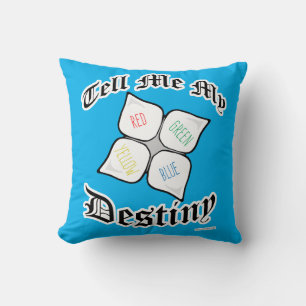 Coussin Conception drôle et de Snarky de Fortuneteller de