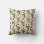 Coussin Conception du cône de crème glacée (Verso)
