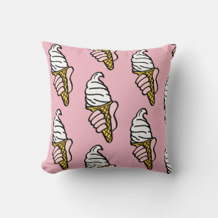 Coussin Conception du cône de crème glacée