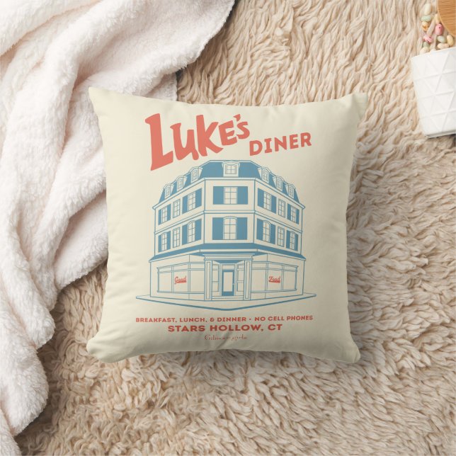 Coussin Conception du diner de Luke Stars Hollow (Couverture)