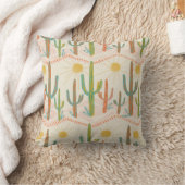 Coussin Conception du paysage de Cactus occidental (Couverture)