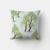 Coussin Conception du saule de plissement (Recto)