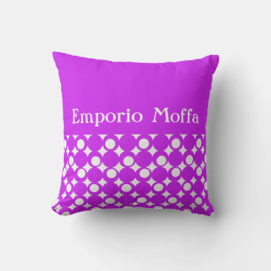 Coussin Conception d'une balle violette à Emporio Moffa av